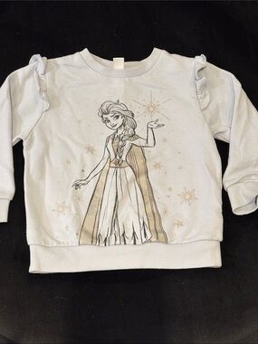 Disney Frozen Elsa Sweatshirt - Joe Fresh Sz: 3T